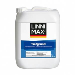 Грунтовка глубокого проникновения Linnimax Tiefgrund 10 л