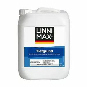 Грунтовка глубокого проникновения Linnimax Tiefgrund 10 л