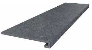 Ступень Kerama Marazzi Роверелла DL501320R\GCF клееная серый темный 119.5x33