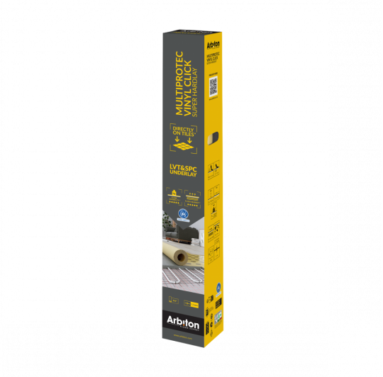 Подложка Arbiton Multiprotec Vinyl Click Super Hardlay 9000x1000x1.1 (9 м2)