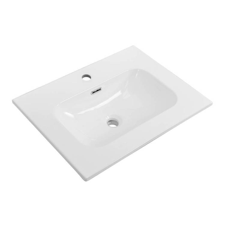 Раковина Cezares Eco CZR-8073-60 60 см, белая глянцевая