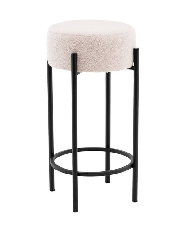 Стул барный Stool Group Беккет SSP 135-86043 бежевый, букле