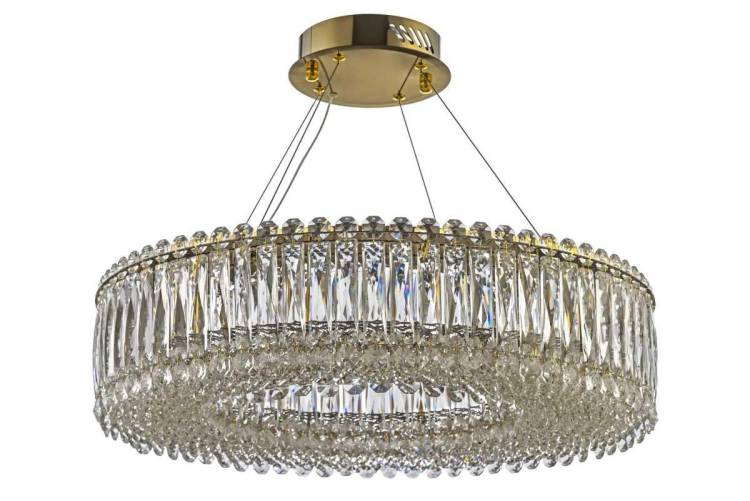 Люстра подвесная хрустальная светодиодная Dio D`arte Elite Entratico L 1.5.60.100 G