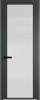 Межкомнатная дверь Profil Doors 2 AGP цвет профиля Серая ночь, стекло безопасное 6 мм мору осветленное 600x2000