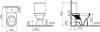 Унитаз-компакт Norm Fit Duroplast 9844B099-7205 фото 3