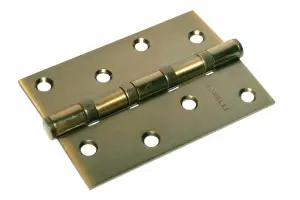 Петля дверная универсальная Morelli MS 100X70X2.5-4BB COF кофе