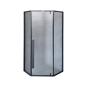 Душевой уголок Cerutti Spa C3ABD 90x90, профиль черный