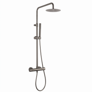 Душевая стойка Splendy Relax P RP208XTR30C1AB оружейная сталь брашированная