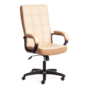 Кресло компьютерное Tetchair Trendy (22) 19517 бежевый, бронзовый
