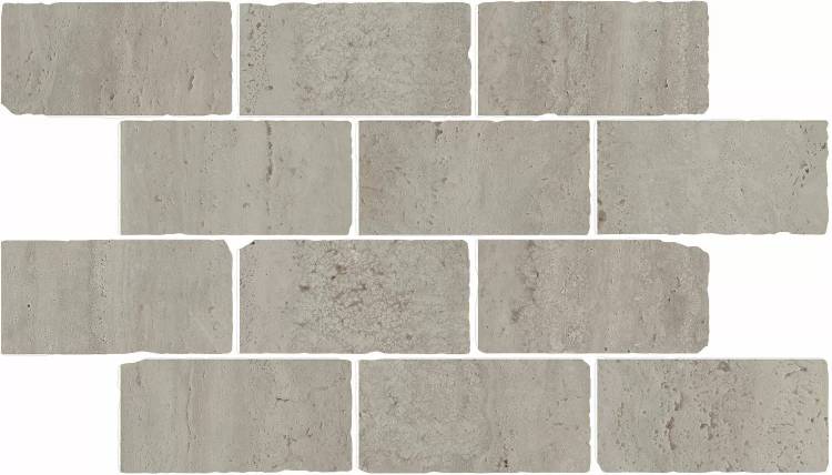 Мозаика Kerama Marazzi Сан-Марко BR033 мозаичный серый матовый обрезной 46.5x26.5x0.9