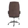 Кресло компьютерное Tetchair Oreon metalBL 25042 коричневый, велюр фото 4