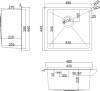 Мойка кухонная Zorg Inox HD 4844 фото 2
