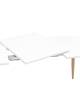 Стол обеденный Stool Group Берген DT-95-120 DUAL белый 120(180)x80x75 фото 6