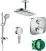 Душевой комплект Hansgrohe Raindance Select E 300 27384000+26630000+27506000+15708000+1800180