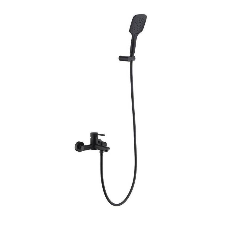 Смеситель для ванны Creto Element 2.0-BSM-BK черный матовый