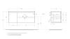 Тумба под раковину BelBagno KRAFT-1200-2C-1A-SO-CG-R Cemento Grigio, 120x50x46 фото 2