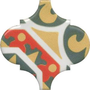 Декор Kerama Marazzi Арабески Майолика OS/A35/65000 Орнамент 6.5x6.5