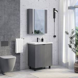 Мебель для ванной Comforty Лима-70 антрацит