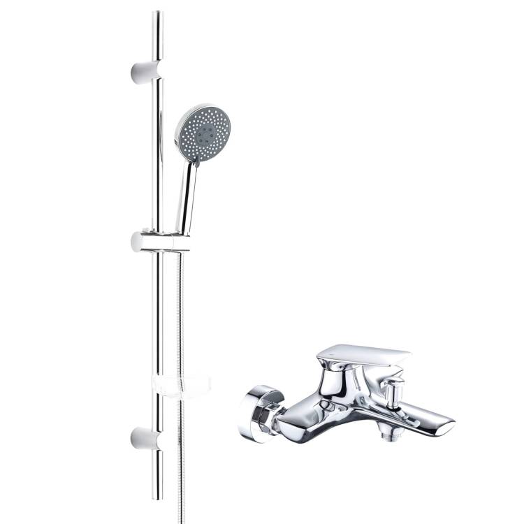 Душевой комплект BOND Круг B36-5200 2x1, хром