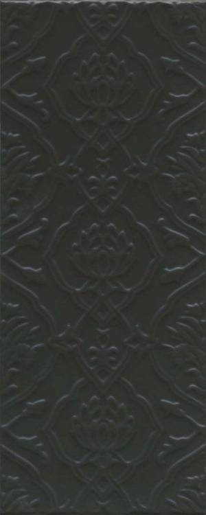 Керамическая плитка Kerama Marazzi Альвао 7230 структура черный 20x50