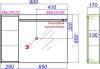 Мебель для ванной Aqwella 5 stars Miami 90 R фото 10