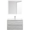 Тумба с раковиной BelBagno Albano 100 подвесная, rovere vintage bianco фото 15