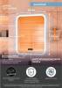 Зеркало Continent Glamour ЗЛП130 с многофункциональной панелью 600x800 ,белый фото 12