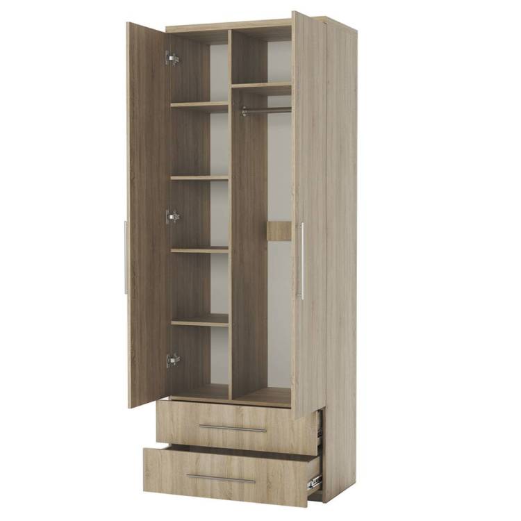 Шкаф комбинированный Шарм-Дизайн Мелодия МКЯ-22 170523099, дуб сонома