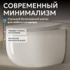 Унитаз подвесной Abber Bequem AC1104TNS безободковый, сиденье микролифт, с функцией биде, белый фото 7