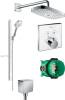 Душевой комплект Hansgrohe Raindance Select E 300 27385400+27648400+26455000+15738400+1800180
