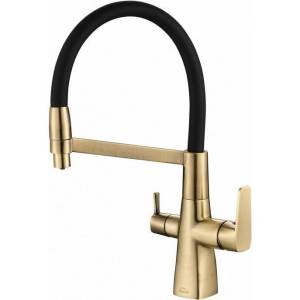 Смеситель для кухни Zorg Steel Hammer SH 818-6 BRONZE