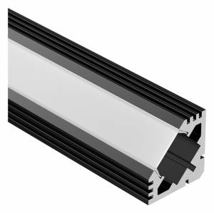 Накладной угловой внутренний профиль Arlight Pds45-T-2000 Anod Black 15033