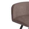 Набор обеденный Tetchair Quadron (mod. PT14) 21302 мокко, черный, стулья шенилл 100x100x73 фото 7