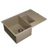 Мойка кухонная Uperwood Quartz UPD-05 3910202117 бежевая, 78x51 фото 4