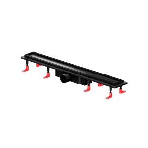 Душевой лоток Am.Pm PrimeFlow W02SC-U11-070-04BM универсальный затвор Tile 70 см, черный матовый
