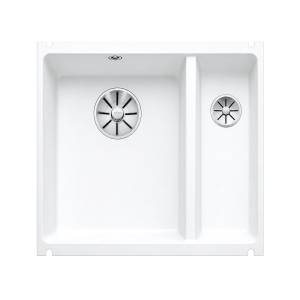 Кухонная мойка Blanco Subline 350/150-U 523741 белый глянец