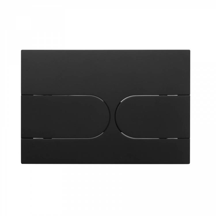 Кнопка смыва Wonzon & Woghand WW-IB233-MB механическая, черный матовый