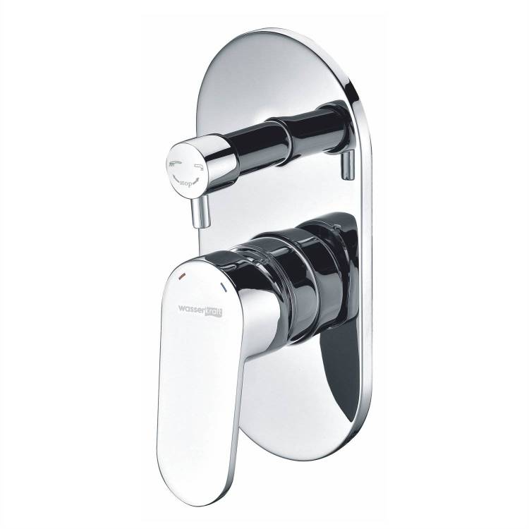 Смеситель для ванны Wasserkraft Donau 5341 с внутренней частью