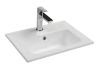 Раковина Isvea SistemaT 50 10SL50050SV белая, 50x36