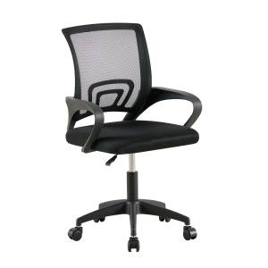 Кресло компьютерное Stool Group TopChairs Simple SN OUE-2501 black черный