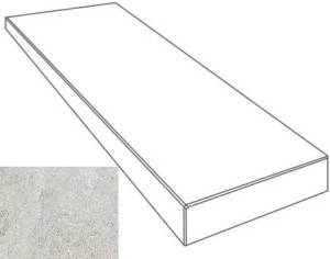 Ступень Gardenia Orchidea Esedra 2.0 G0076101 Gradone Angolare SX Bianco 4x32x80