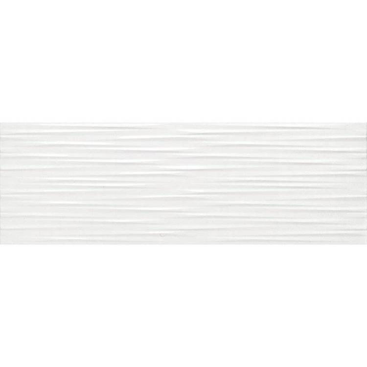 Керамическая плитка Porcelanite Dos Trent 9532 Blanco Relieve Pyramid Ret. 30x90