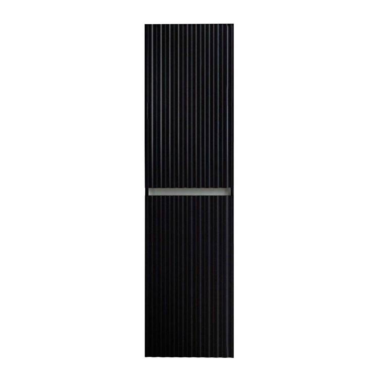 Шкаф-пенал Art&Max Elegant AM-ELEGANT-1500-2A-SO-NM-LED Черный матовый, 150x40