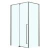 Душевой уголок Azario Male AZ-J50-12080-MGR-CL профиль графит матовый, стекло прозрачное, 100x80x195