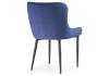 Стул Woodville Teo 15030 dark blue / black фото 4