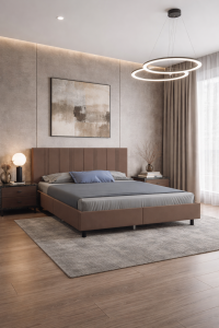 Кровать двуспальная Мелодия сна Наоми 00-00312653 Песчано-Бежевый 140х200
