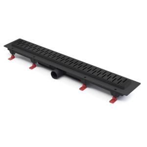 Душевой лоток Paini Medium CH850MC 850 мм D40, черный матовый