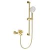 Смеситель для ванны Wonzon & Woghand WW-C2501-BG с душевым гарнитуром, брашированное золото