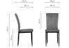 Стул Woodville Rek 15640 cappuccino/black фото 2
