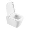 Унитаз подвесной BelBagno Albano BB120CHR/BB120SC безободковый, сиденье микролфит фото 2